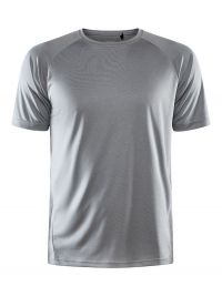 Fitness Shirt Herren Grau